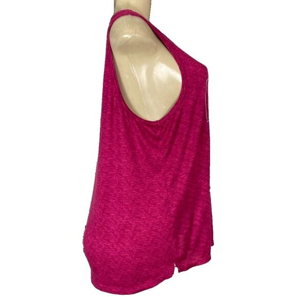 Secret Treasures XL Lot Of 2 Red-Blue Scoop Neck Embroidred Statement Sleep Tank - Picture 5 of 9